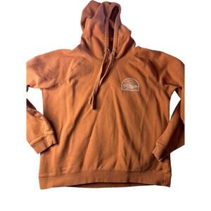 Roxy Hoodie XL Orange Mountains Sun Surf Outdoors